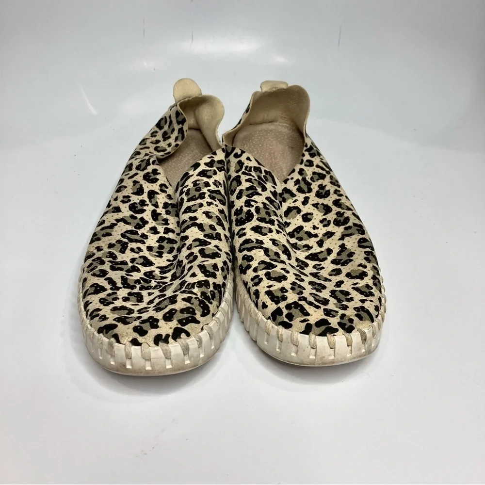 Ilse‎ Jacobsen tulip flats leopard print size 41